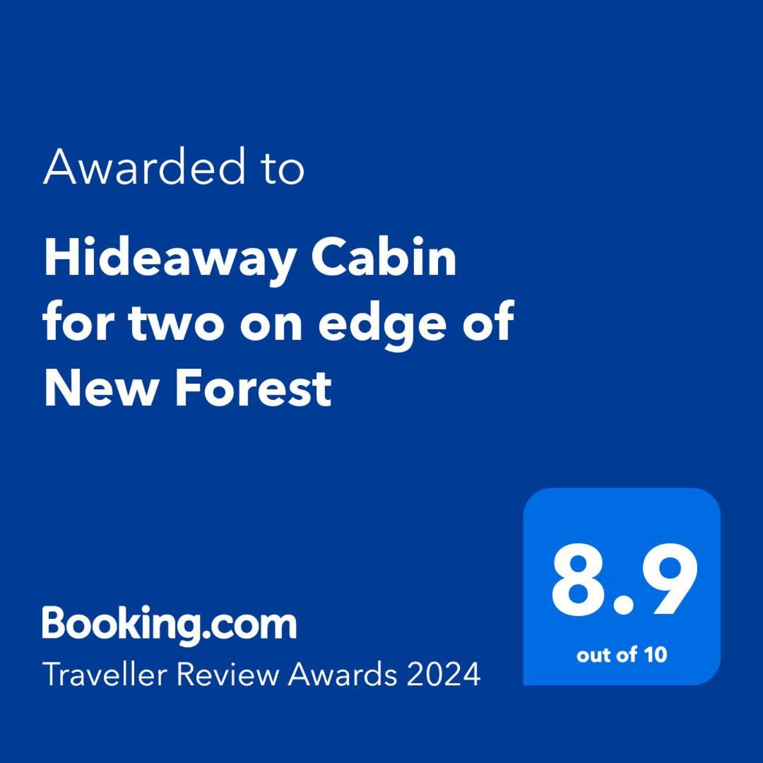 Hideaway Cabin For Two On Edge Of New Forest Hinton  المظهر الخارجي الصورة